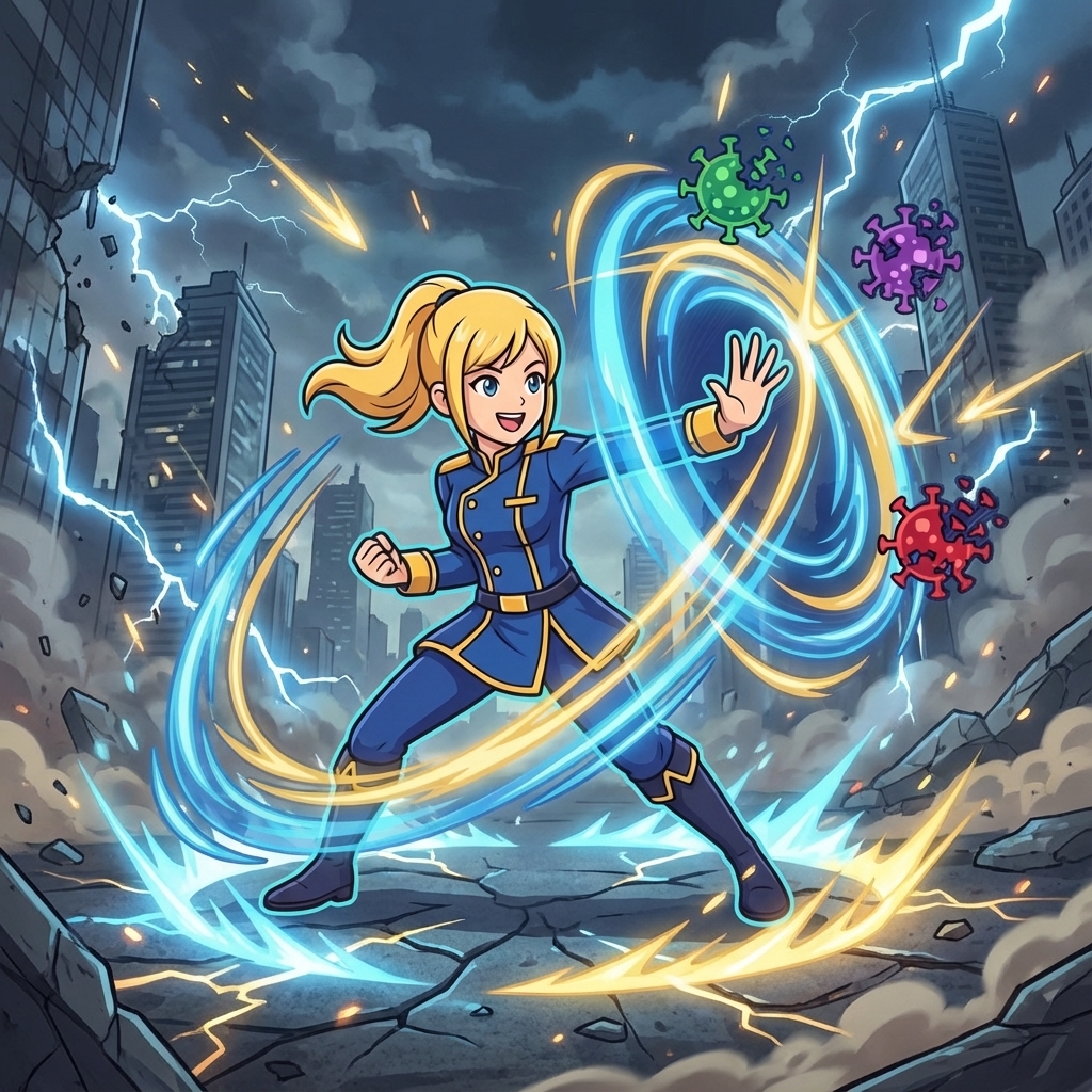 Visual hasil generate dengan background penuh.