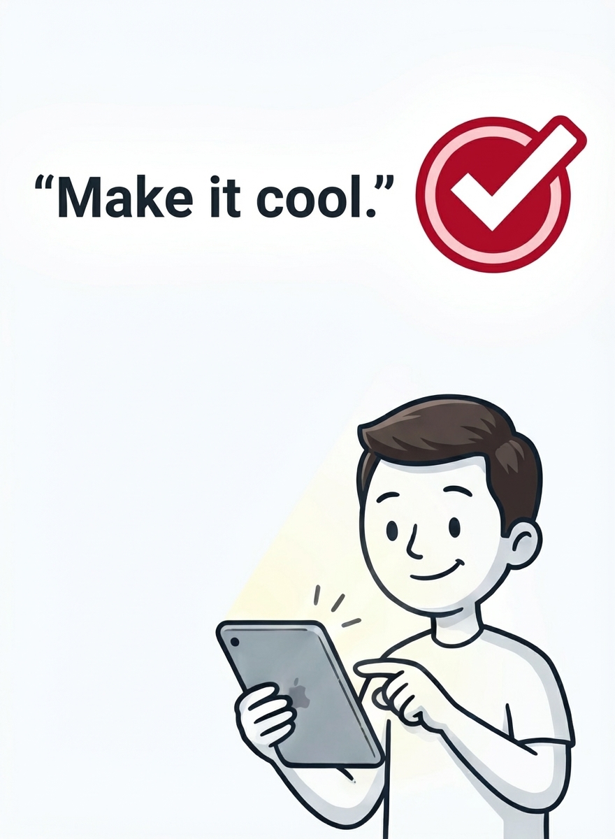 Meme tentang hasil cepat dan mudah dengan satu alur sederhana.